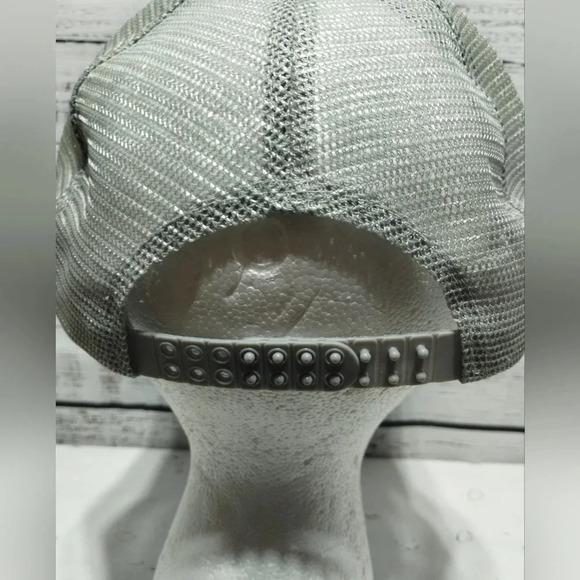 South Dakota Vintage 90's Snapback Hat Gray White ONE SIZE - Picture 2 of 4